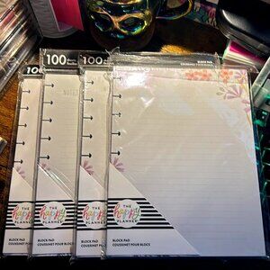 Happy Planner - Refill Paper - 100sheets - 8 available - NEW